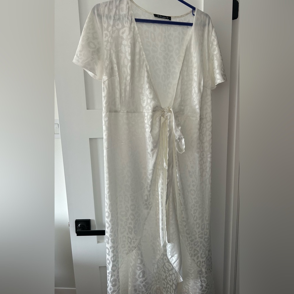 White Wrap Dress